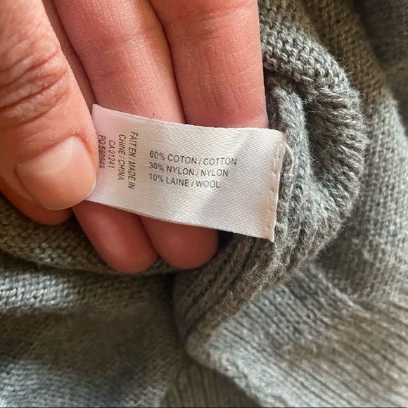 Maison Simons grey sweater dress size small - Picture 3 of 6